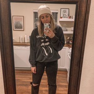 H&M Rolling Stones Graphic Hoodie